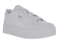 Tenis PUMA Carmen II Blanco y Plata para Niña