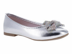 Zapatos Balerinas LIA Color Plata para Niña