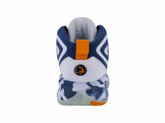 Tenis de Baloncesto SHAQ Suspension Blanco y Azul para Hombre