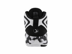Tenis de Baloncesto SHAQ Suspension Negro y Blanco para Hombre