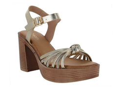 Sandalias ROZE Dorado para Mujer