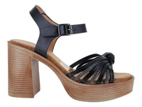 Sandalias Nuway Alta Roze 24I128 Para Mujer