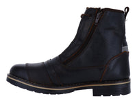 Botas Biker WKL Brush Miel para Hombre