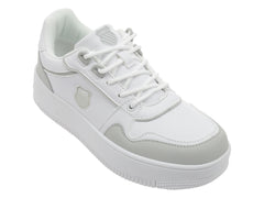Tenis K-SWISS Calm Blanco y Gris para Mujer