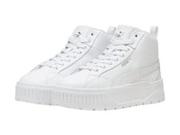 Tenis PUMA Carmen II Mid Blancos y Plata para Mujer