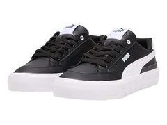 Tenis PUMA Court Classic Vulc Negro y Blanco para Hombre