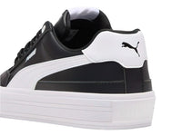 Tenis PUMA Court Classic Vulc Negro y Blanco para Hombre