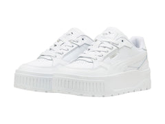 Tenis PUMA Carmen II Idol Blancos y Plata para Mujer