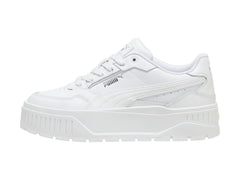 Tenis PUMA Carmen II Idol Blancos y Plata para Mujer