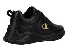 Tenis Champion Next Negro con Dorado para Hombre
