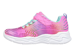 Tenis Skechers Wavy Beams Rosa Multicolor para Niña