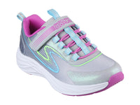 Tenis Skechers Go-Run Accelerate Gris Multicolor para Niña
