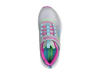 Tenis Skechers Go-Run Accelerate Gris Multicolor para Niña