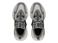 Tenis Charly Gris con Verde Lima para Hombre