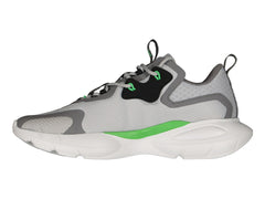 Tenis Charly Gris con Verde Lima para Hombre