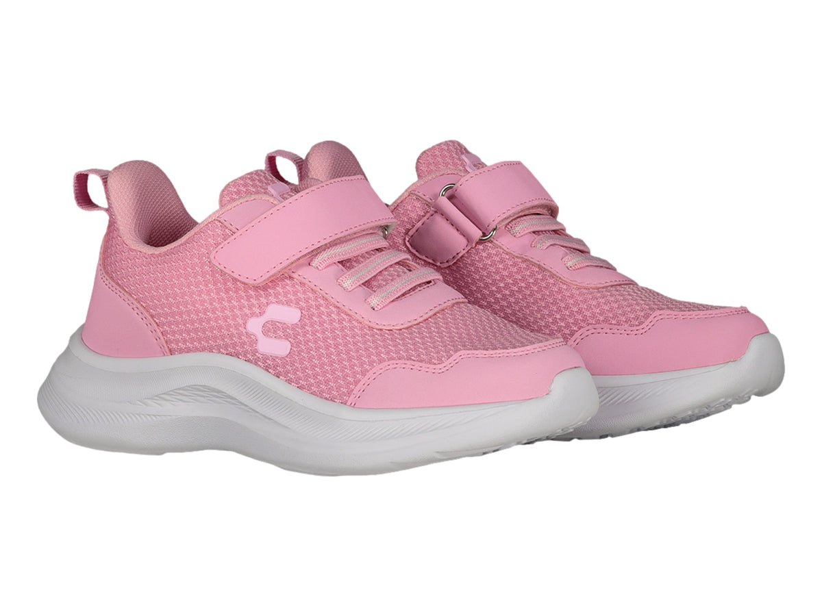 Tenis Charly Rosa y Blanco para Niña