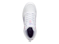 Tenis PUMA Rebound V6 Mid Blanco y Lavanda para Niña
