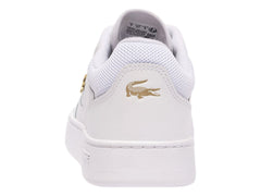 Tenis Lacoste Lineset 124 Blanco y Dorado para Mujer