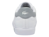 Tenis Lacoste Powercourt 2.0 Blanco y Gris para Hombre