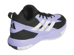 Tenis Adidas Morado y Negro para Niño
