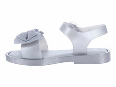 Sandalias Mini Melissa Plata para Niña