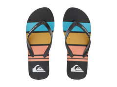 Sandalias Quiksilver Molokai Stripe Negro para Hombre