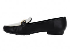 Zapatos Mocasines Piccadilly Negro y Blanco para Mujer