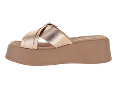 Sandalias Beira Rio Oro Rosado para Mujer