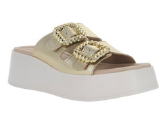 Sandalias Beira Rio Dorado para Mujer