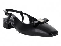 Zapatos Flats Ballerina Roze Negro para Mujer