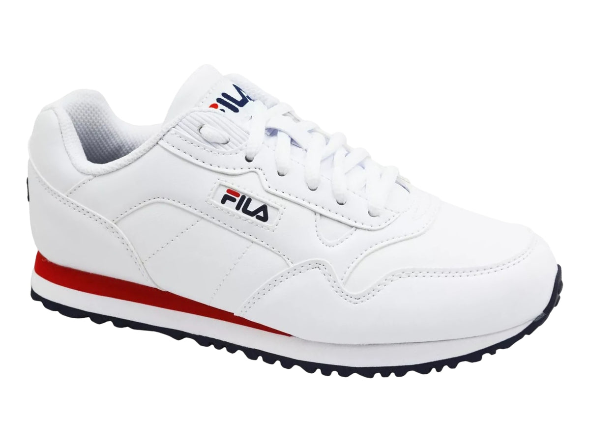 Tenis FILA Cress Blanco, Azul y Rojo para Mujer