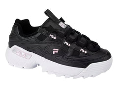 Tenis FILA D Formation Blanco y Metálico para Mujer