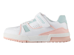 Tenis Lotto Sara K Blanco, Rosa y Azul para Niña