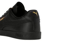Tenis PUMA Club II SL Negro con Dorado para Hombre