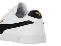 Tenis PUMA Club II SL Blanco con Negro y Dorado para Hombre