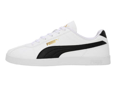 Tenis PUMA Club II SL Blanco con Negro y Dorado para Hombre