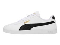 Tenis PUMA Club II SL Blanco con Negro y Dorado para Hombre