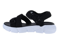 Sandalias Gladiador Roze Negro para Mujer