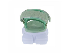 Sandalias Gladiador Roze Verde Claro para Mujer