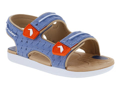Sandalias Rider Blanco Azul para Niño