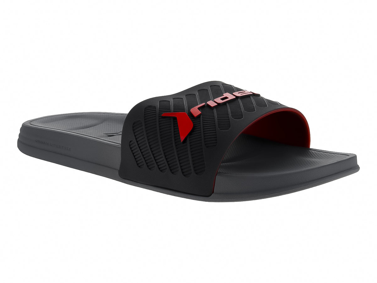 Sandalias Rider Gris Rojo para Hombre