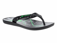 Sandalias Rider Negro Verde para Hombre