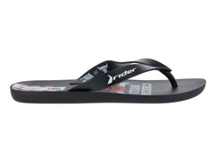 Sandalias Rider Sandalia Negra Caballero 12378 Para Hombre