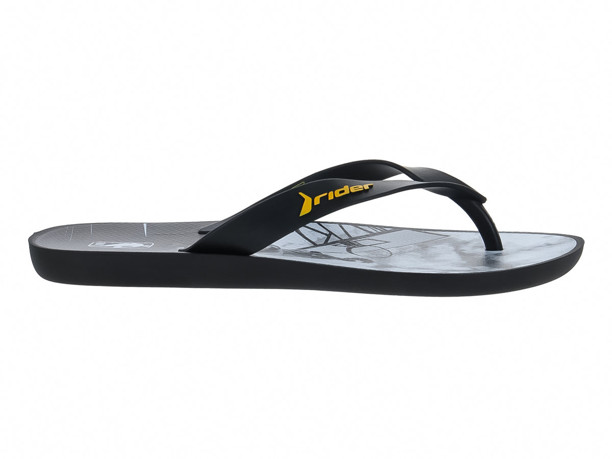 Sandalias Rider Sandalia Negra Caballero 12378 Para Hombre
