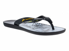 Sandalias Rider NBA Negro Amarillo para Hombre
