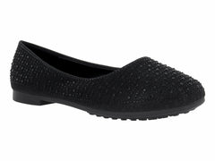 Zapatos Planos Roze Negros para Mujer
