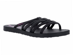 Sandalias Ipanema Negro Lila para Mujer