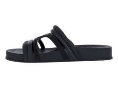 Sandalias Ipanema Slide Negro y Marrón para Mujer