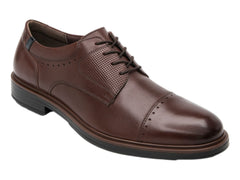 Zapatos Formales Flexi Color Nogal para Hombre