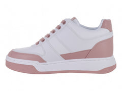 Tenis Guess Blanco y Rosa para Mujer